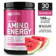 thumbnail image 1 of Optimum Nutrition Amino Energy Pre Workout + Essential Amino Acids Powder, Watermelon, 30 Servings, 1 of 9