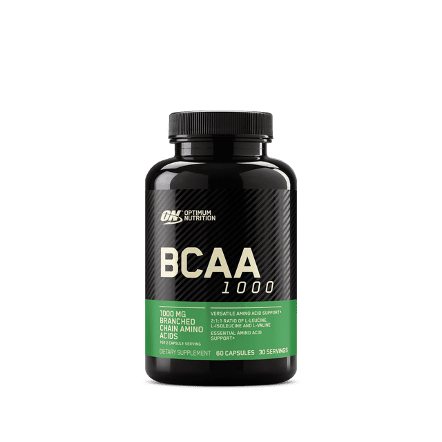 Optimum Nutrition, BCAA 1000 Caps, 60 Capsules, 30 Servings