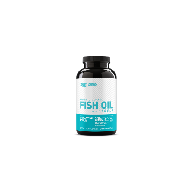 Optimum Nutrition, Enteric-Coated Fish Oil, 200 Softgels, 200 Servings ...
