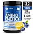 thumbnail image 1 of Optimum Nutrition, Essential Amino Energy, Powder, Blueberry Lemonade, 9.5 Oz, 30 Servings, 1 of 9