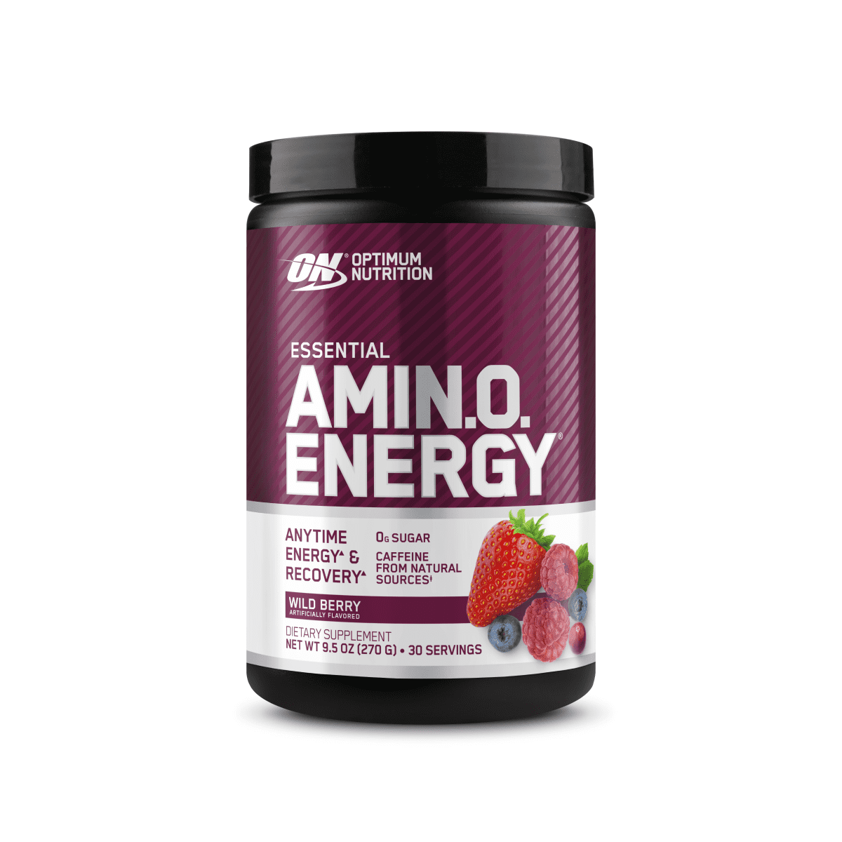 Optimum Nutrition Essential Amino Energy Powder, Natural Wild Berry