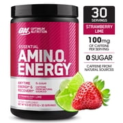Optimum Nutrition, Essential Amino Energy, Powder, Strawberry Lime, 30 Servings