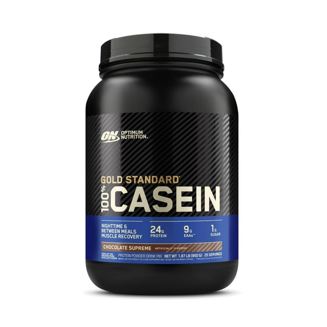 Optimum Nutrition, Gold Standard 100% Micellar Casein, Protein Powder, Chocolate Supreme, 2lb