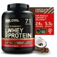 thumbnail image 1 of Optimum Nutrition, Gold Standard 100% Whey Protein Powder, Chocolate Coconut, 5 lb, 71 Servings, 1 of 11