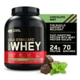 thumbnail image 1 of Optimum Nutrition, Gold Standard 100% Whey Protein Powder, Chocolate Mint, 4.94 lb, 70 Servings, 1 of 10
