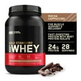 thumbnail image 1 of Optimum Nutrition, Gold Standard 100% Whey Protein Powder, Mocha Cappuccino, 2 lb, 28 Servings, 1 of 10