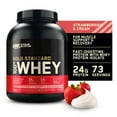 thumbnail interactive-video image 1 of Optimum Nutrition, Gold Standard 100% Whey Protein Powder, Strawberries & Cream, 4.99 lb, 73 Servings, 1 of 11