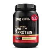 Optimum Nutrition, Gold Standard 100% Whey Protein Powder, Vanilla Ice Cream, 22 Servings