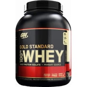 Optimum Nutrition, Gold Standard 100% Whey Protein Powder, Vanilla Ice Cream, 5 lb, 73 Servings