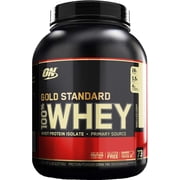 Optimum Nutrition, Gold Standard 100% Whey Protein Powder, Vanilla Ice Cream, 5 lb, 73 Servings