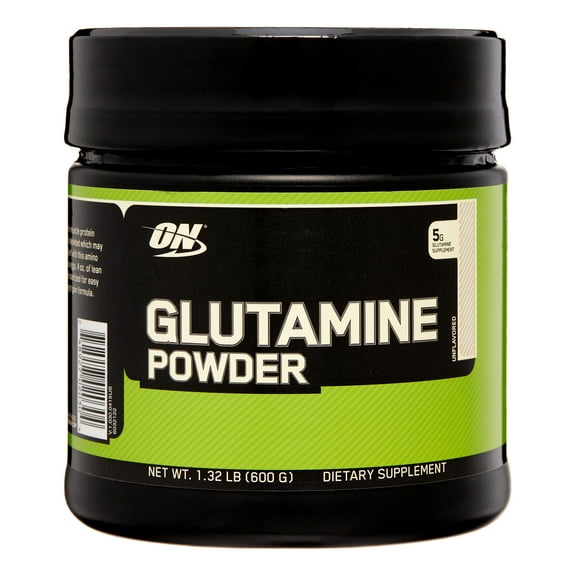 Optimum Nutrition L-Glutamine Muscle Recovery Powder, 600 Gram
