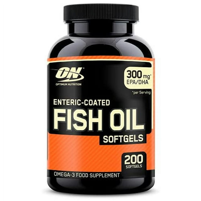 Optimum Nutrition Omega 3 Fish Oil, 300MG, Brain Support Supplement