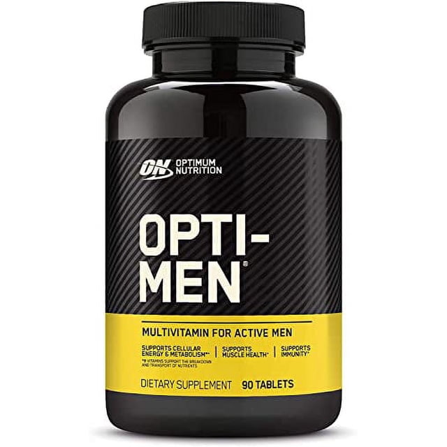 Optimum Nutrition OptiMen, Vitamin C, Zinc and Vitamin D, E, B12 for