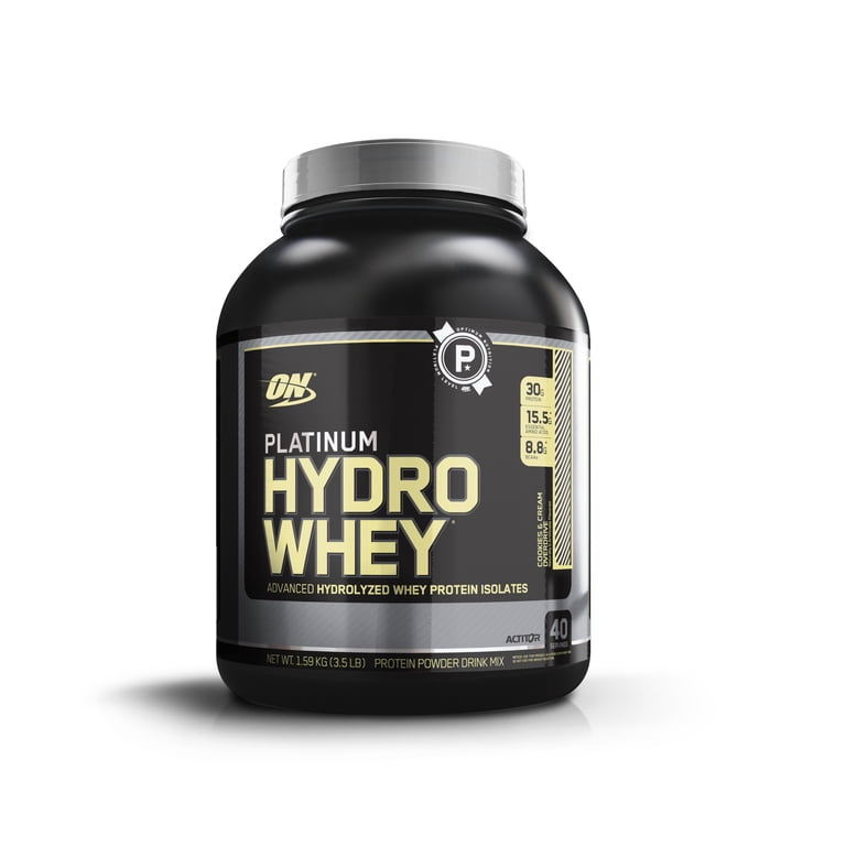 Optimum Nutrition Platinum Hydrowhey Protein Powder, Cookies