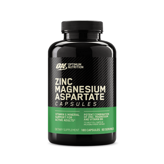 Optimum Nutrition, Zinc Magnesium Aspartate Vitamin, 180 Count