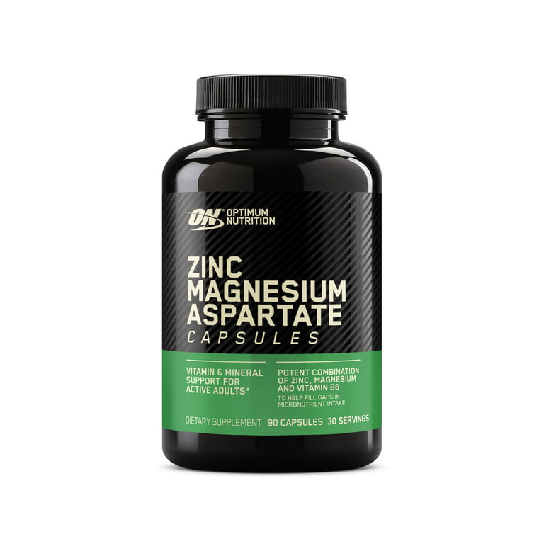 Optimum Nutrition, Zinc Magnesium Aspartate Vitamins, 90 Capsules