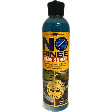 Optimum No Rinse Wash and Shine - ONR Car Wash, 8 oz., New Formula Version 5, Safe on Paint, Coatings, Wraps, and Interior, Rinseless Wash provides an Eco Friendly Car Wash Option