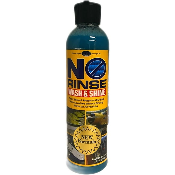 Optimum No Rinse Wash and Shine - ONR Car Wash, 8 oz., New Formula Version 5, Safe on Paint, Coatings, Wraps, and Interior, Rinseless Wash provides an Eco Friendly Car Wash Option
