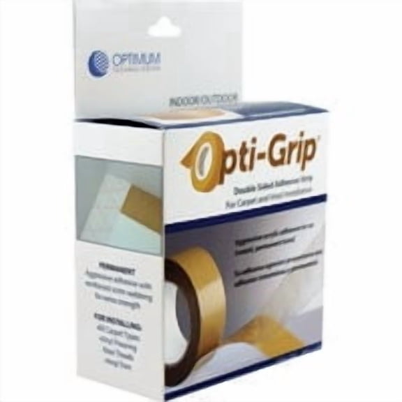 Optimum Technologies Opti-Grip Double Sided Carpet & Vinyl Adhesive - Pack of 10