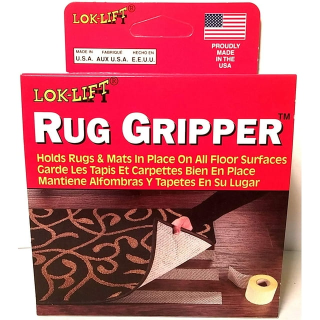 Optimum Technologies NonSlip DoubleSided Sticky Rug Gripper for Floor, Carpet, Tile