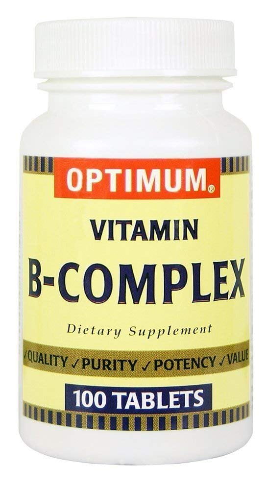 Optimum Vitamin B Complex Tablet 100 Ct
