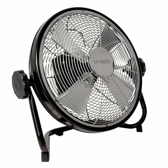 12" Rechargeable Battery Operated Utility Fan Air Circulator