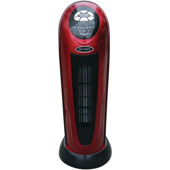 Optimus 22" Oscillating Tower Heater With Digital Readout