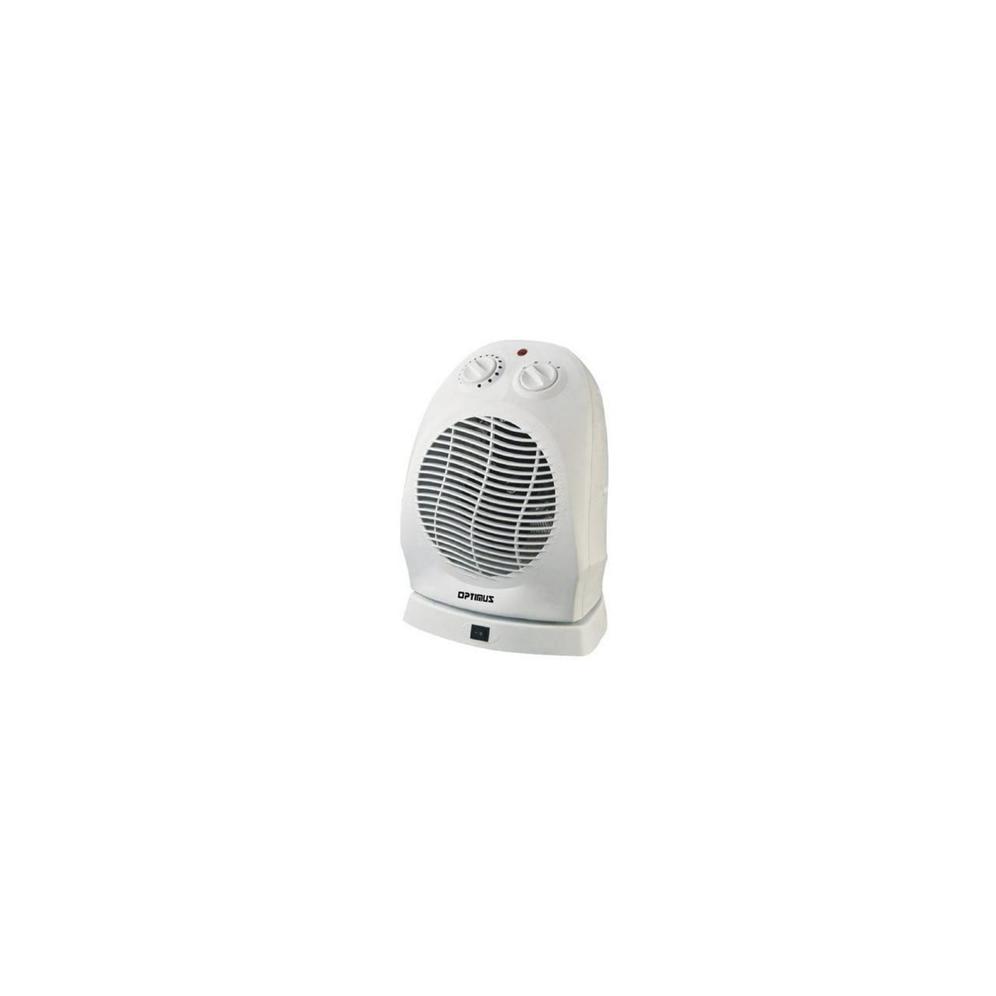 Optimus H-1382 Portable Oscillating Fan Heater with Thermostat - Walmart.com