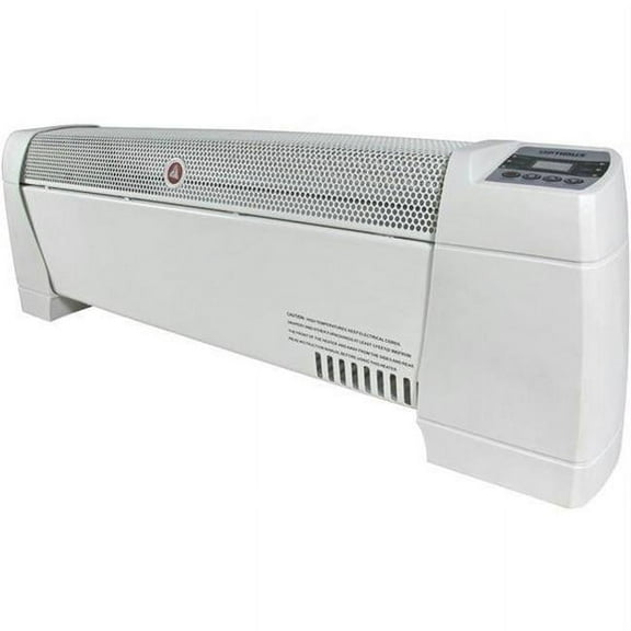 Optimus H-3603 30 inch Baseboard Heater With Thermostat