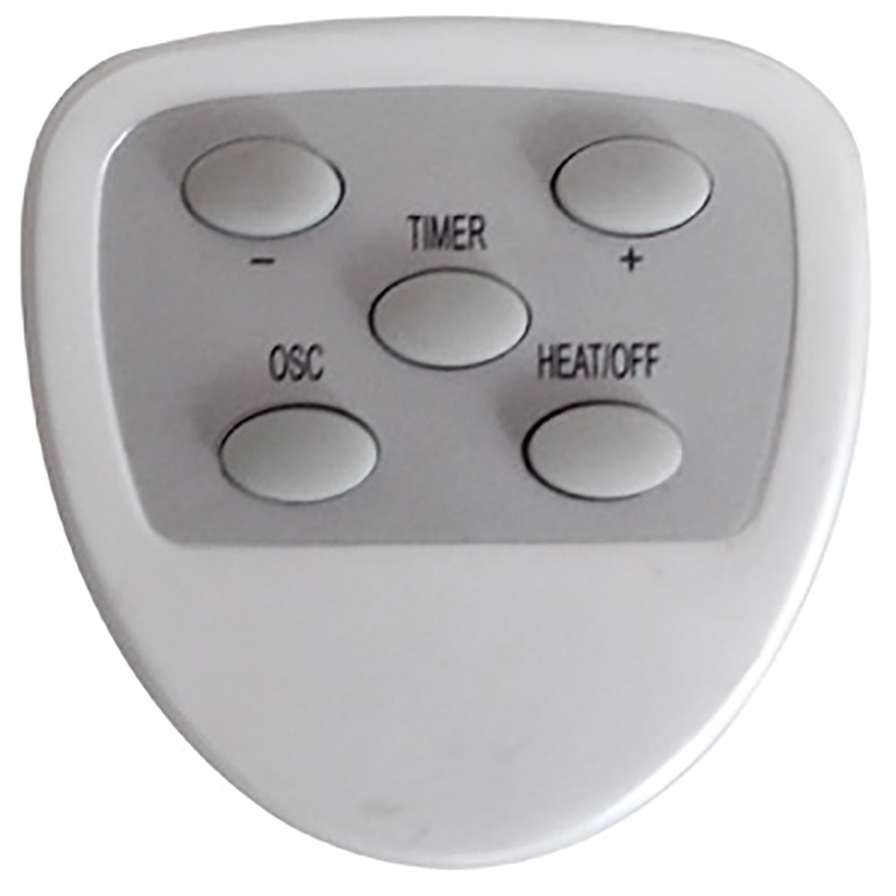 Optimus H4500 14" Adjustable Oscillating Pedestal Dish Heater w/ Remote Control