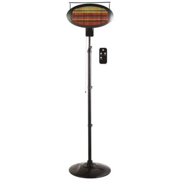 Optimus PHP-1500DIR Portable Outdoor Infrared Quartz Freestanding Patio Heater