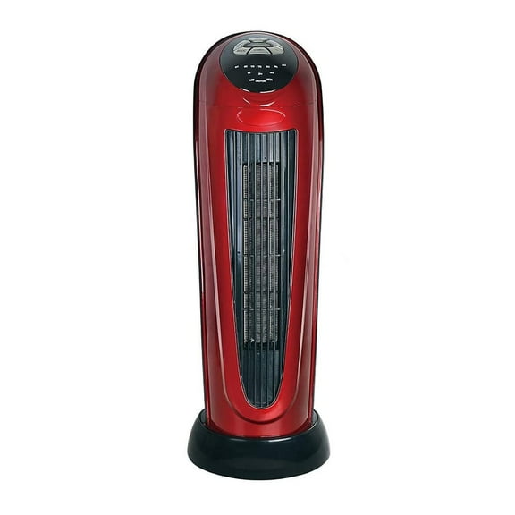 Open Box Optimus Portable Electric 22 Inch Oscillating Tower Ceramic Space Heater