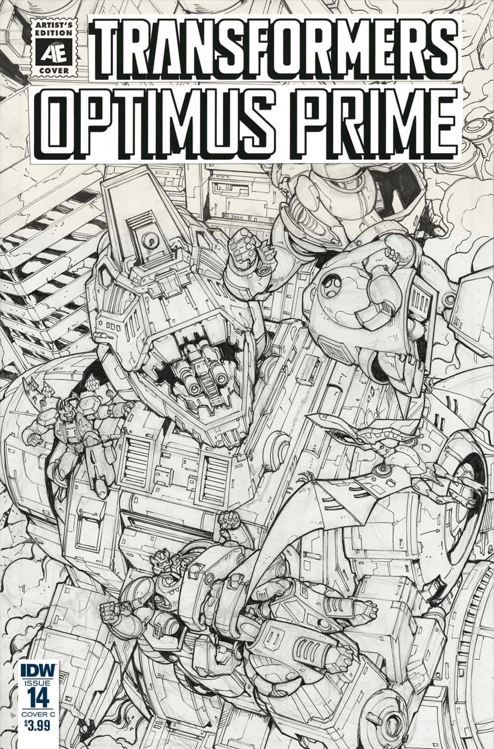 Optimus Prime #14 Cvr C Artist Ed Griffith (Cvr C Artist Ed Griffith ...