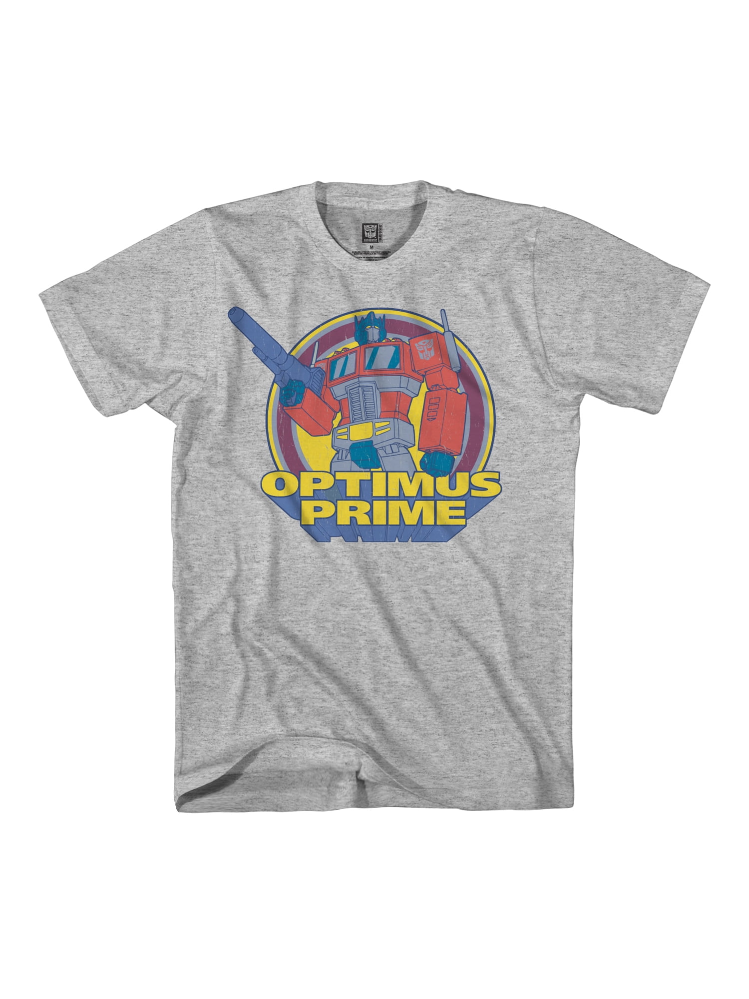 Optimus Prime Boys Short Sleeve T-Shirt, Sizes 4-18