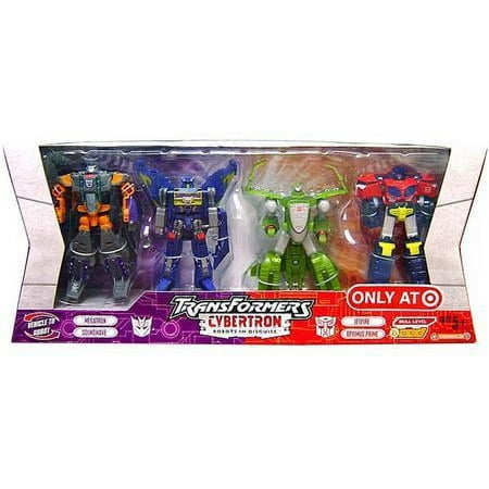 Optimus Prime, Megatron, Soundwave & Jetfire Action Figure 4-Pack