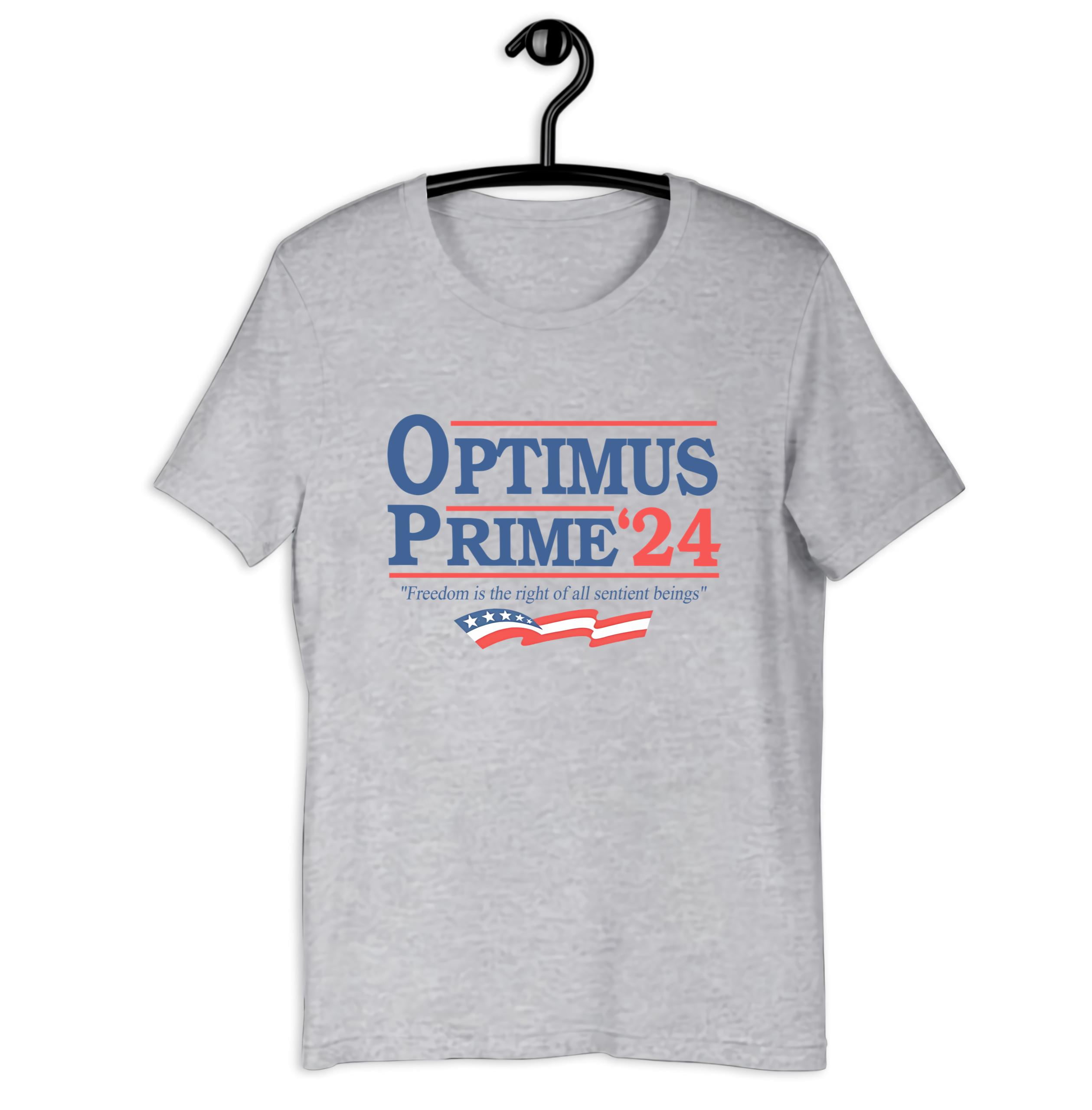 Optimus Prime President Shirt Optimus Prime Vote For President Shirt
