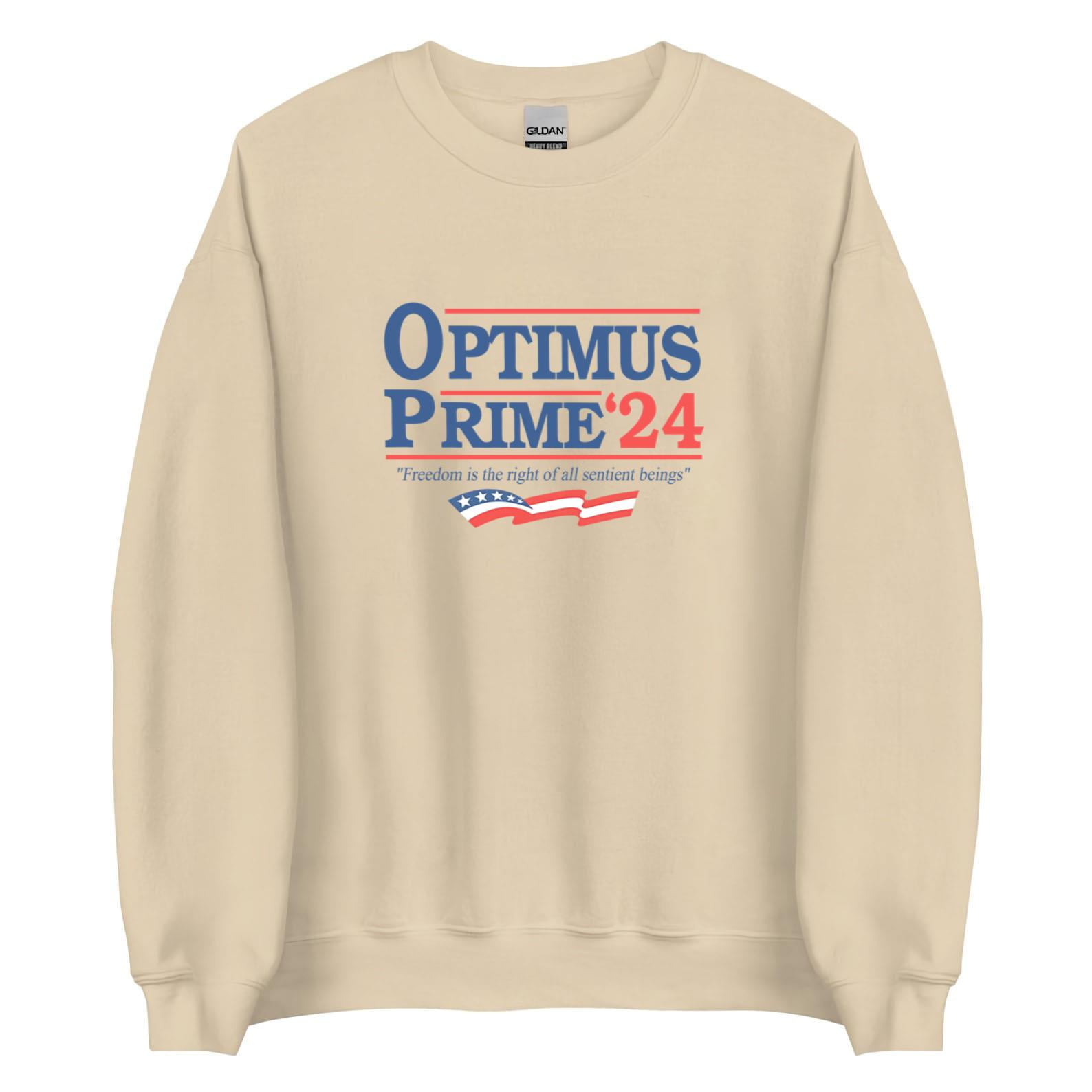 Optimus Prime President Shirt Optimus Prime Vote For President Shirt