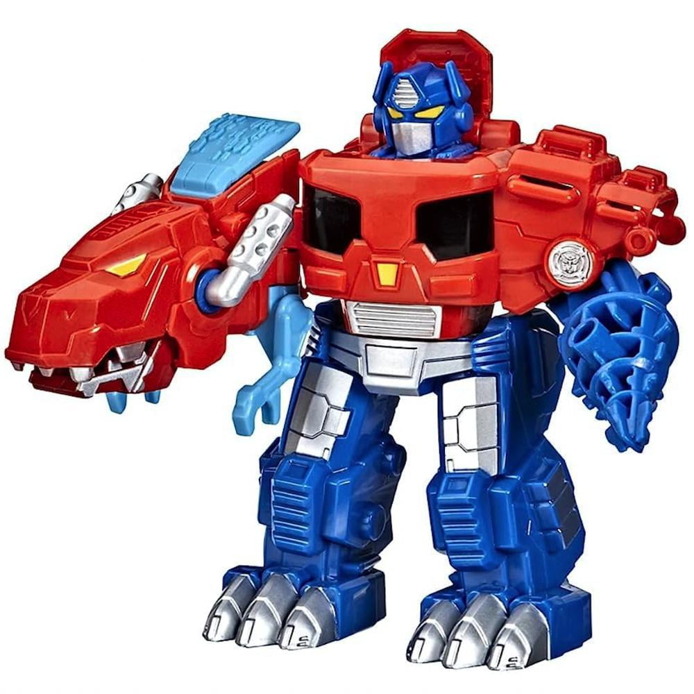 Optimus Prime T-Rex Playskool Rescue Heroes Transformers (New Loose ...