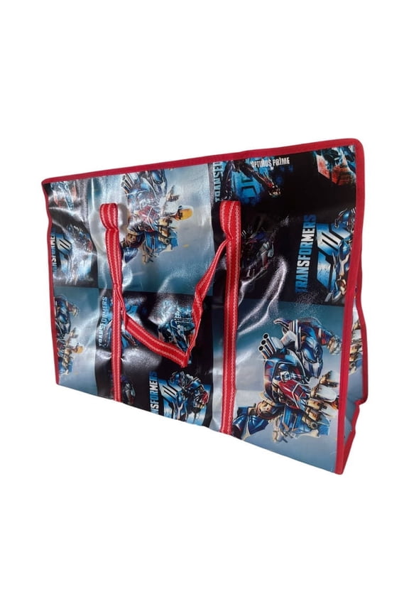 Optimus Prime Transformers Large Travel/ Shopping Bag