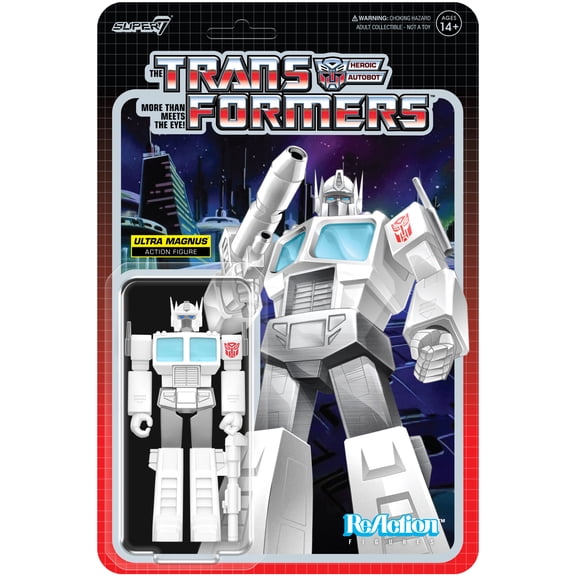 Super7 - Transformers - ReAction Figures Wv8 - Optimus Prime (Ultra Magnus)