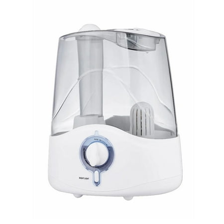Optimus - 1.1-Gal. Cool Mist Ultrasonic Humidifier - White