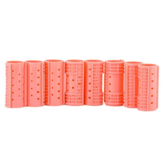 Option : 1 1/8" Pink / 8 Pack #4719 , Diane Snap-On Magnetic Rollers , Hair Scalp Head - Pack of 1 w/ SLEEKSHOP Teasing Comb
