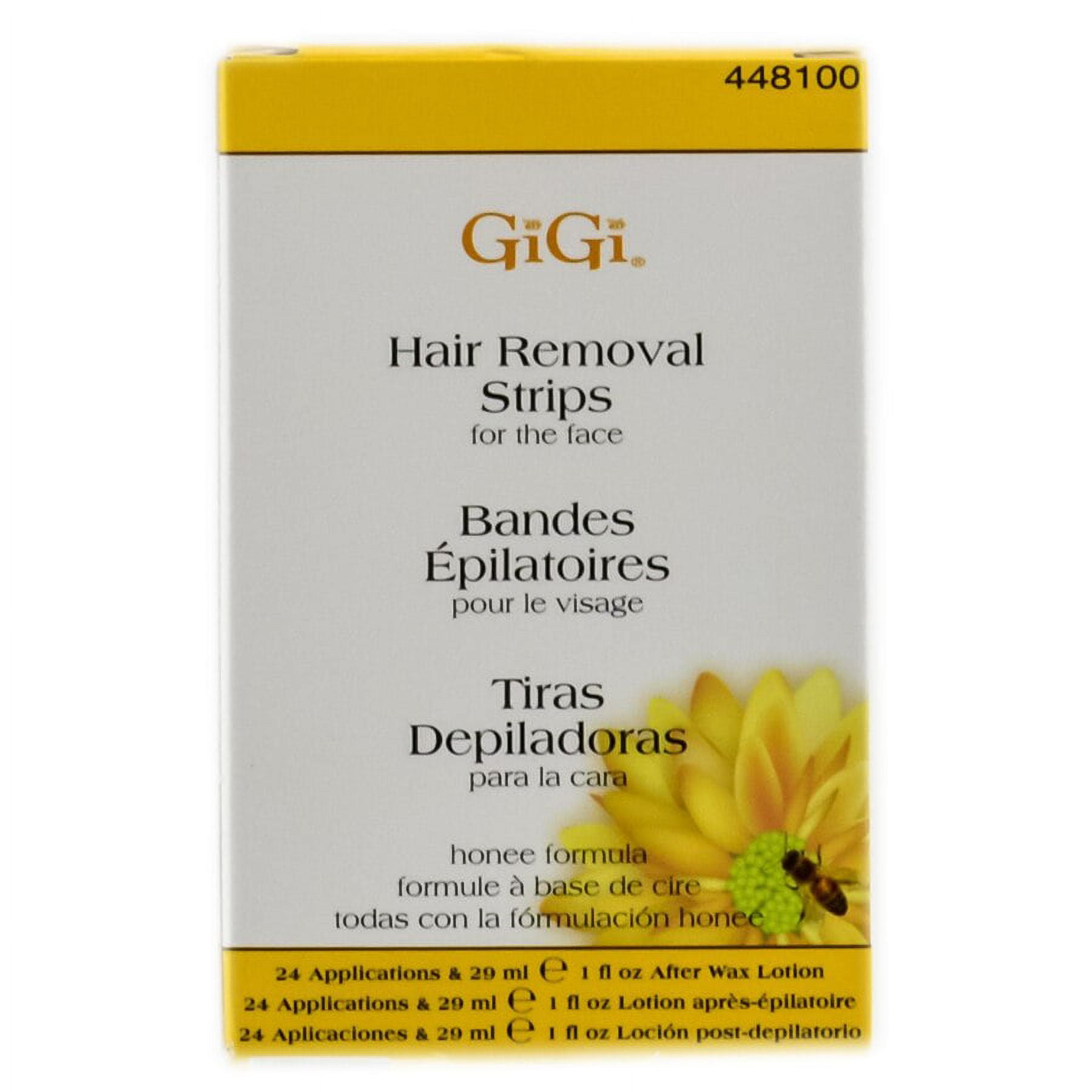 Option 24 Strips , GiGi Hair Removal Strips for the Face , Hair Scalp