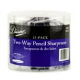 thumbnail image 1 of Option : 25 Pack , Diane Two-Way Pencil Sharpeners , Hair Scalp - Pack of 1 w/ SLEEKSHOP Teasing Comb, 1 of 1