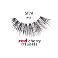 thumbnail image 1 of Option : #43 - Stevi , Troika Red Cherry Eyelashes, hair scalp beauty - Pack of 3 w/ Sleek 3-in-1 Comb/Brush, 1 of 1