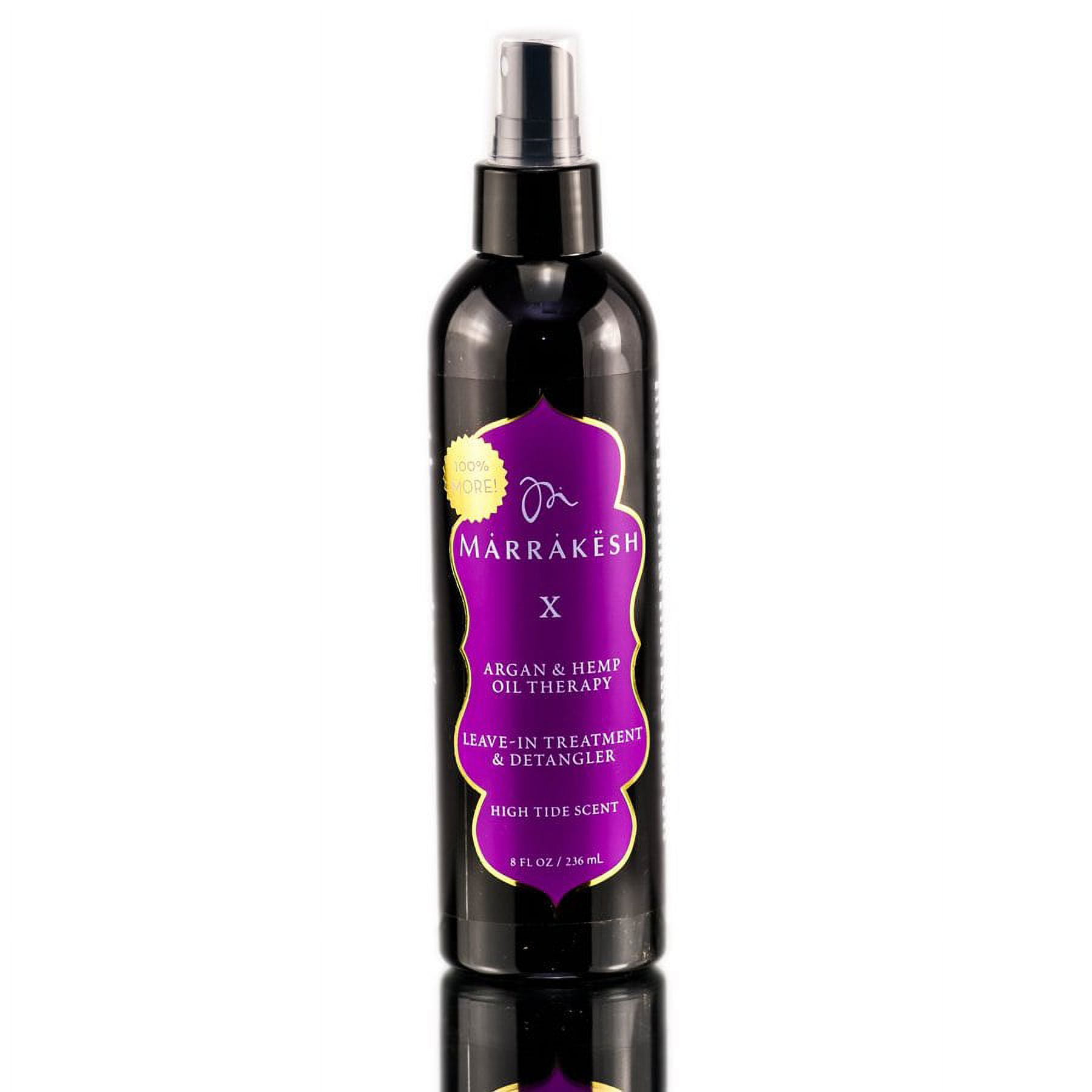 Option 8 oz Earthly Body Marrakesh X Leave in Treatment Detangler High Tide Hair Pack of 3 w SLEEKSHOP Teasing Comb Walmart