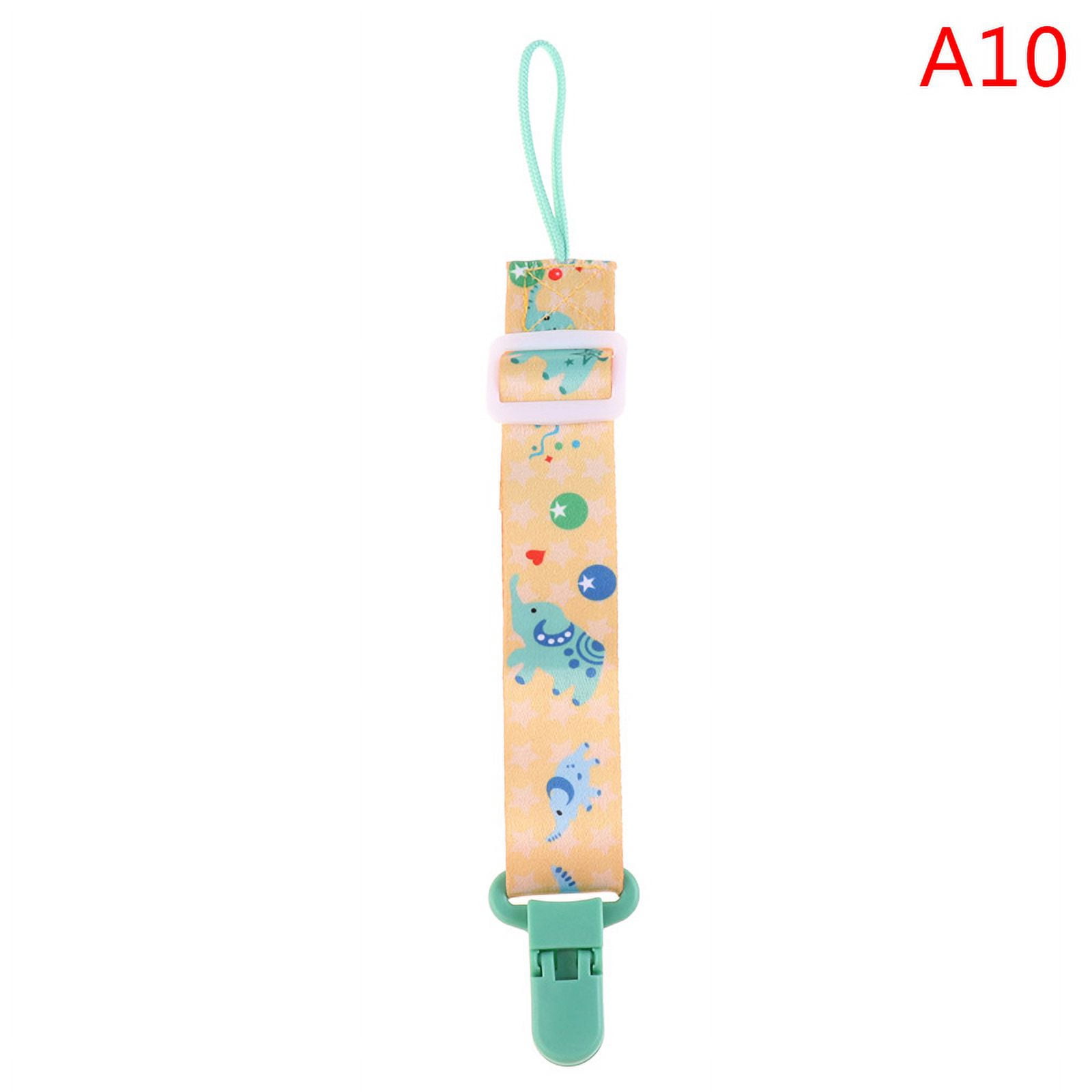(Option A10) 1Pc Adjust Baby Pacifier Clip Chain Ribbon Dummy Holder ...