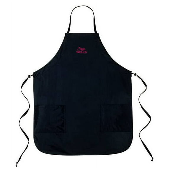 Option : Apron , Wella Professionals Apron , Hair Scalp Head - Pack of 1 w/ SLEEKSHOP Teasing Comb