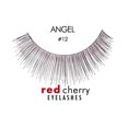 thumbnail image 1 of Option : Black - #12 , Troika Red Cherry Eyelashes, hair scalp beauty - Pack of 1 w/ Sleek 3-in-1 Comb/Brush, 1 of 1
