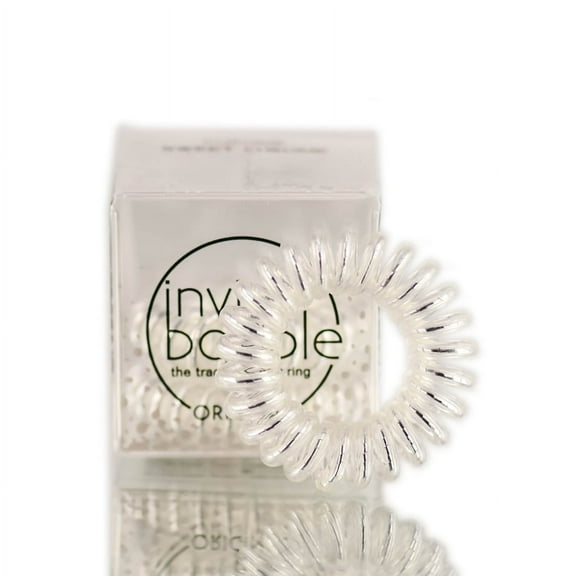Option : Chrome Sweet Chrome- 3 pack , Invisibobble The Traceless Hair Ring - Time to Shine Hair - Pack of 1 w/ Sleekshop Teasing Comb